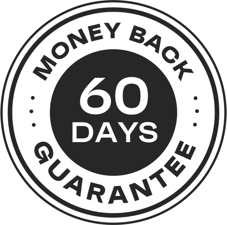 60-day money back guarantee